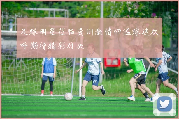 足球明星莅临贵州激情四溢球迷欢呼期待精彩对决