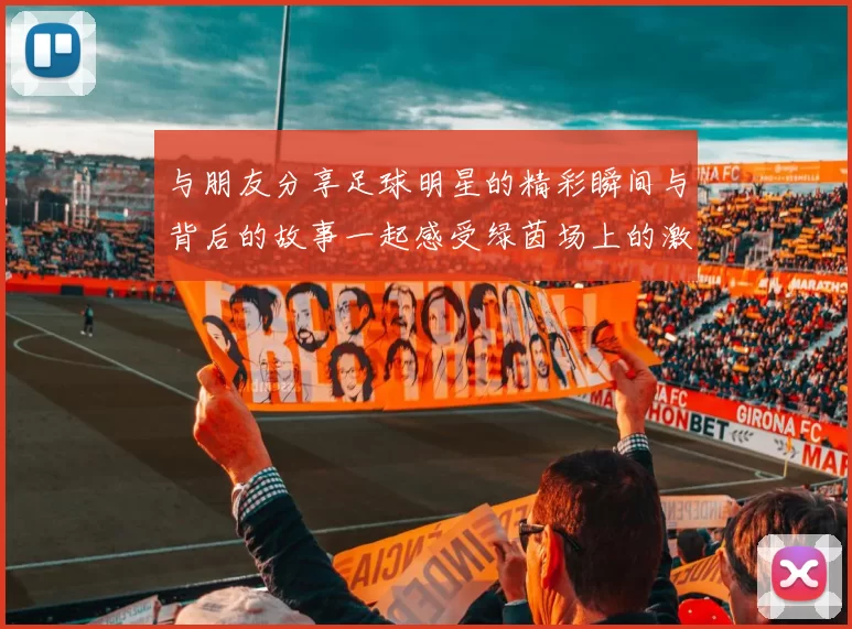 与朋友分享足球明星的精彩瞬间与背后的故事一起感受绿茵场上的激情与荣耀